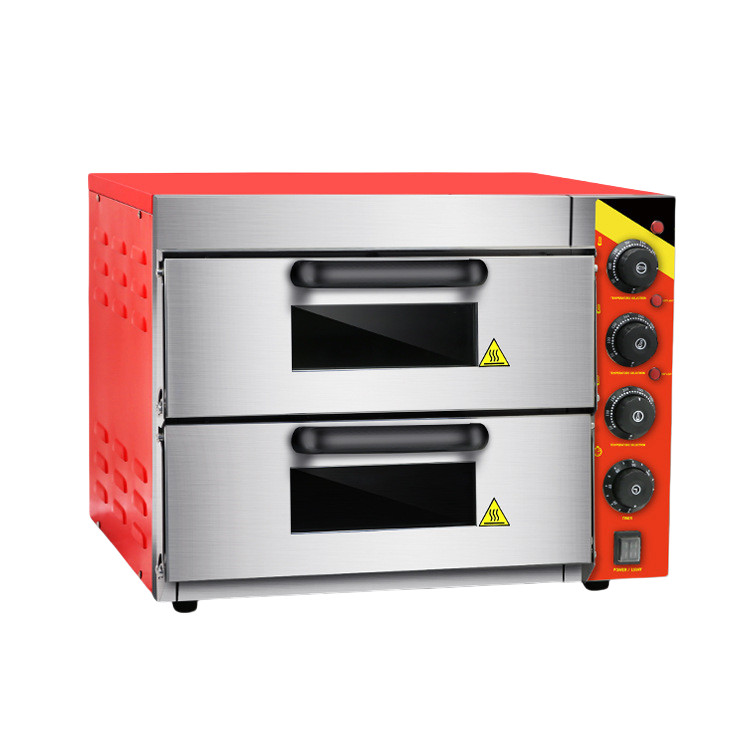 New Electric Bakery Baking Oven Equipment For Cake Commercial Double Pizza Maker