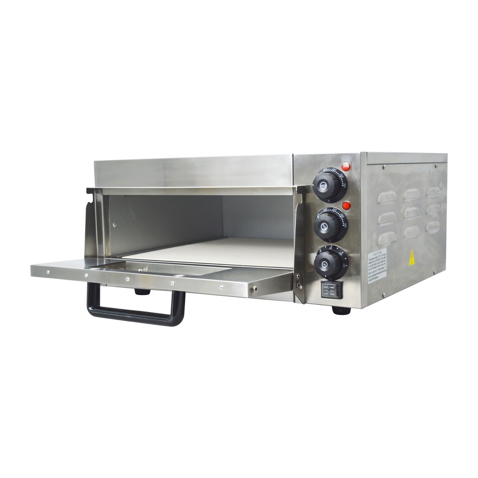 110V 2KW 16″ Commercial Electric Single-layer Pizza Oven Kitchen Bread Oven