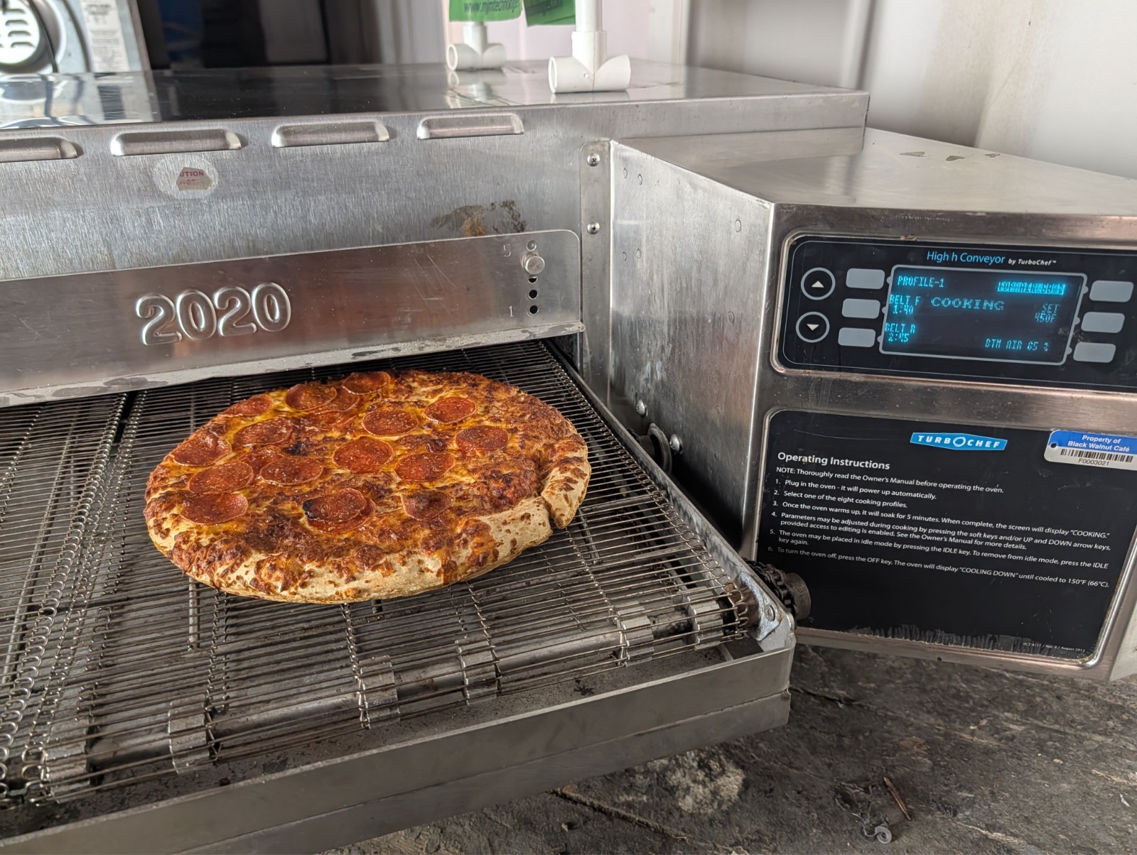 TurboChef HHC2020 Rapid Cook Pizza Conveyor Oven – 3 Phase – Tested and Working