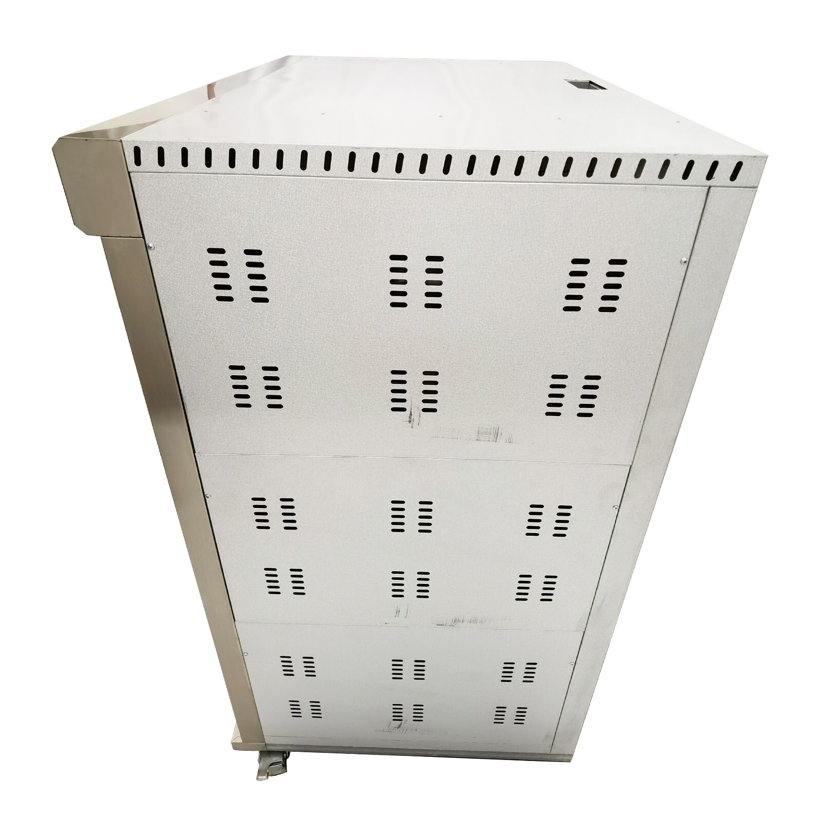 Commercial 110V Gas Heating 3-Layer 6-Dish Electric Pizza Oven with Caster 300W