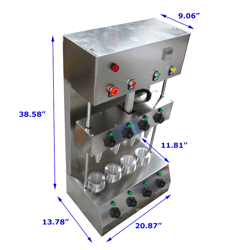 Commercial Pizza Ice Cream Cone Forming Making Machine and Rotational Pizza Oven