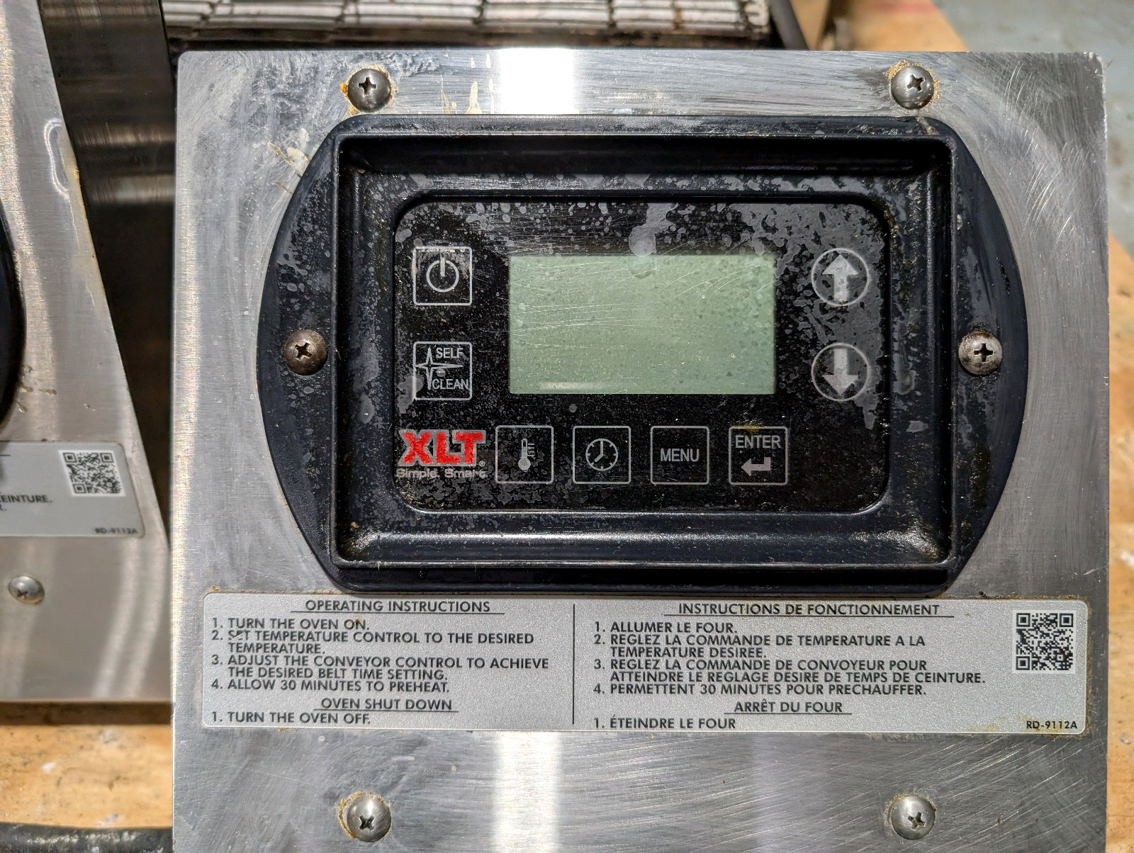 2019 XLT R3A-2336-01067 Double Stack Conveyor Oven, No Legs