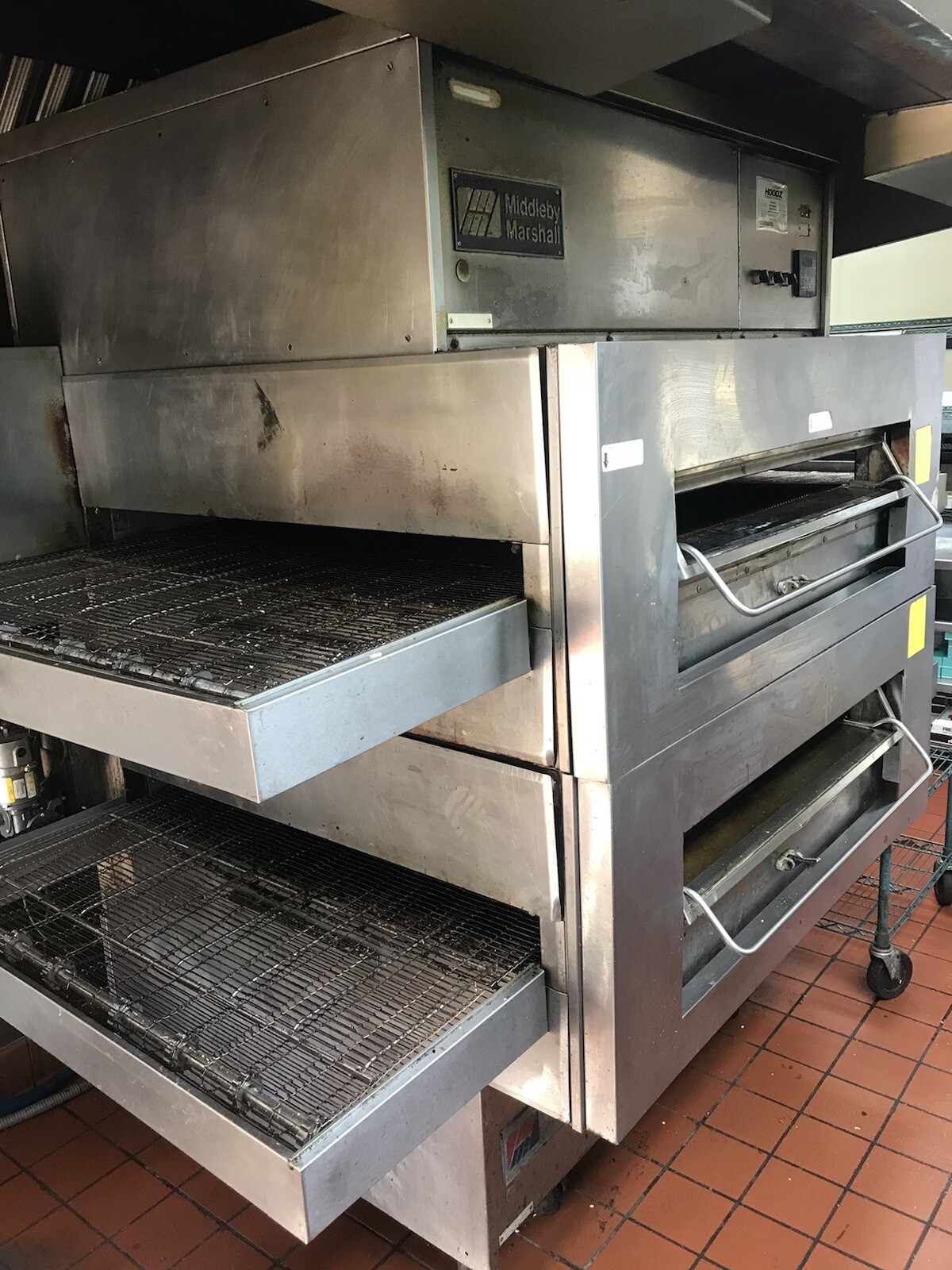 MIDDLEBY MARSHALL PS 360 WB DOUBLE STACK NATURAL GAS CONVEYOR PIZZA OVENS