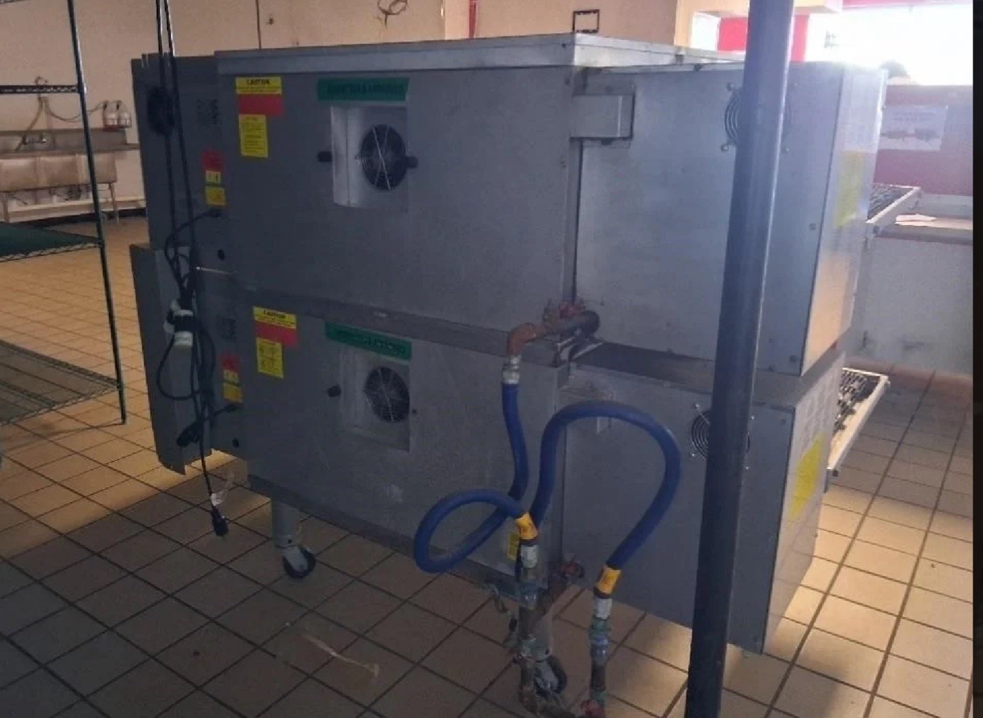 Middleby Marshall Wow Double Stack Conveyor Pizza Oven, PS640G, 1 Phase, NG