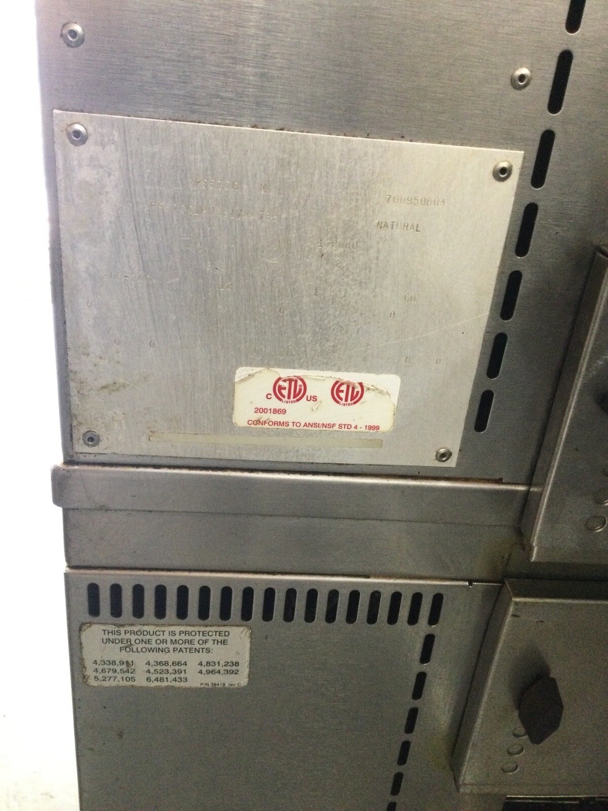 Middleby Marshall PS570G Double Stack Conveyor Pizza Ovens Tested / Working!
