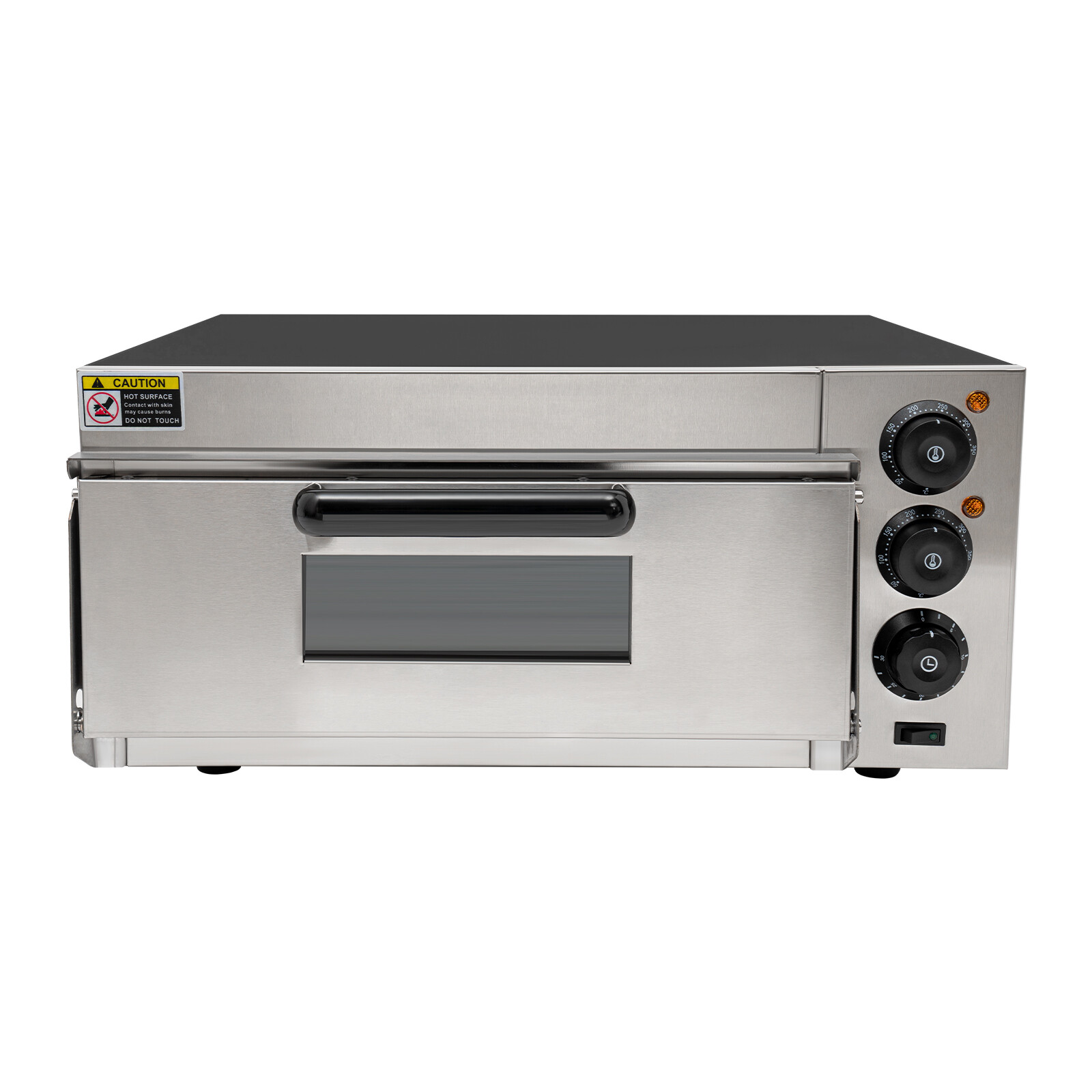 Indoor Electric Countertop Pizza Oven 1800w 20l/5.28gal Commercial Pizza Oven