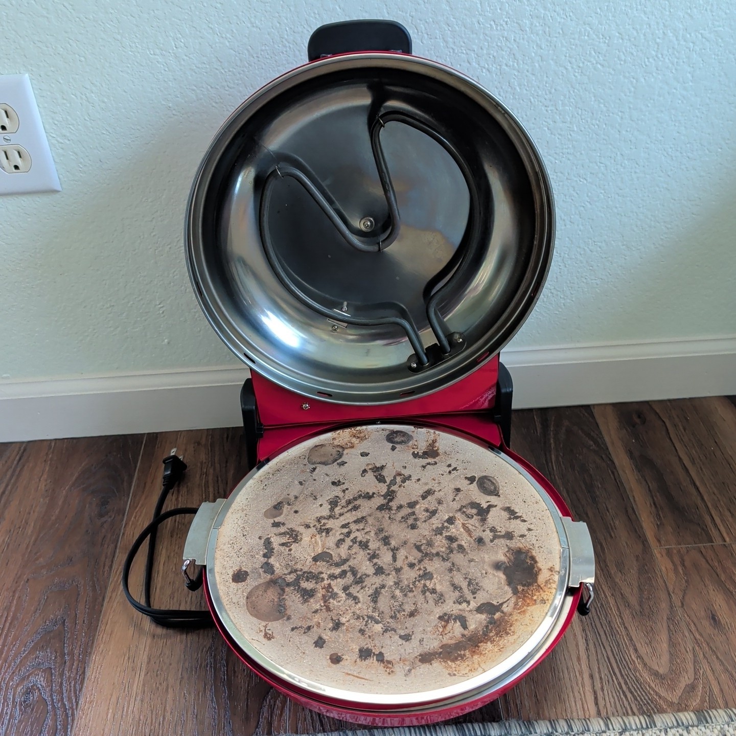 The Petite Pizzeria Countertop Pizza Oven Stone Baked LD-902