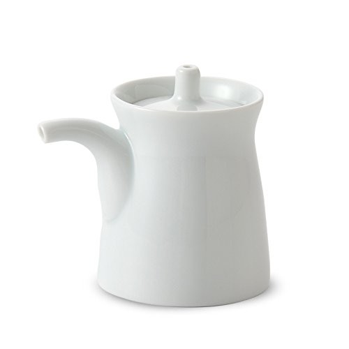 Soy Sauce Dispenser Hasami Ware Large White Por celain φ6.8 x 9cm, 120ml Japan