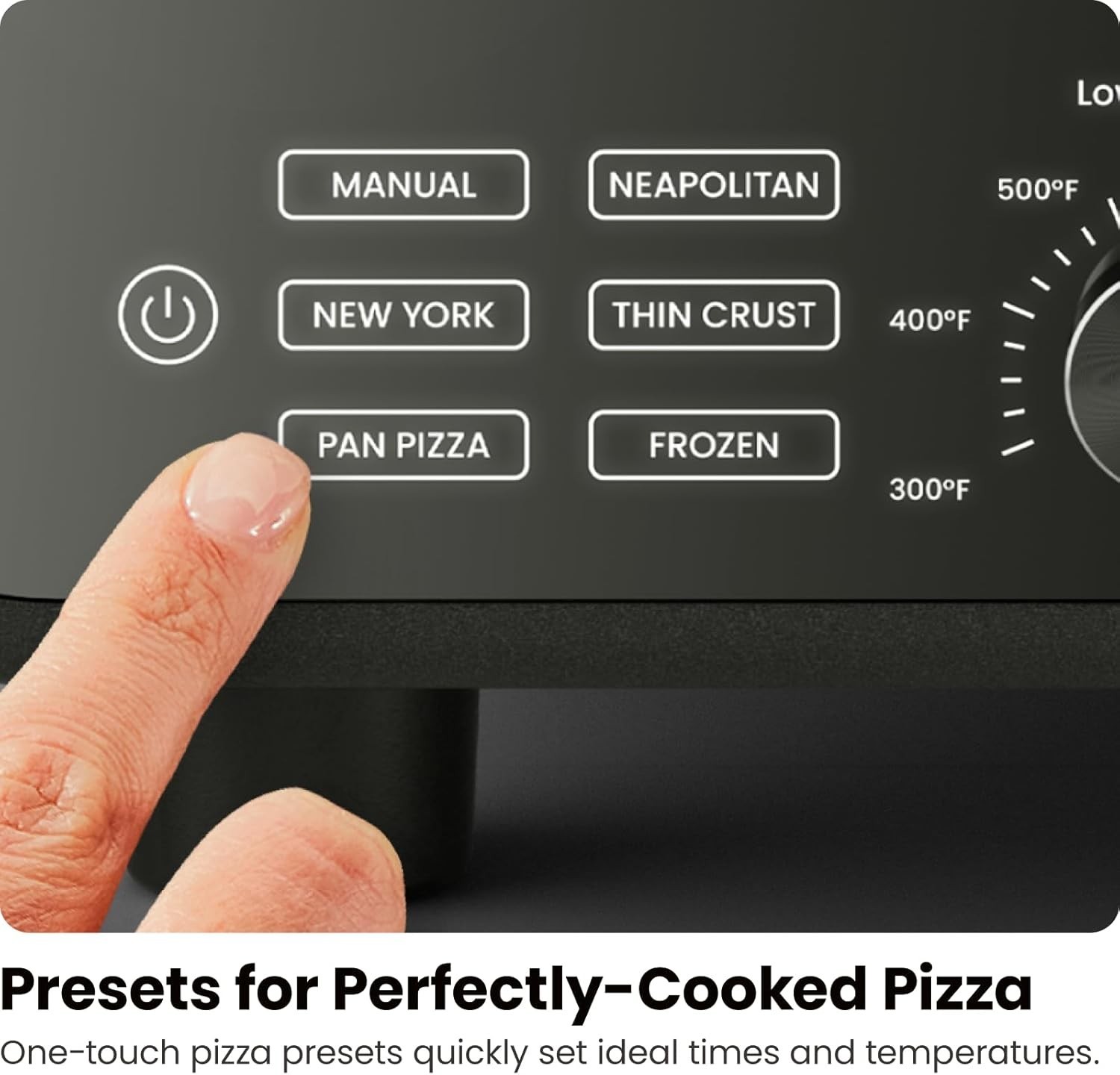 High-Heat Indoor Pizza Oven – Enjoy Perfect Pizzas with Stone and Peel Included