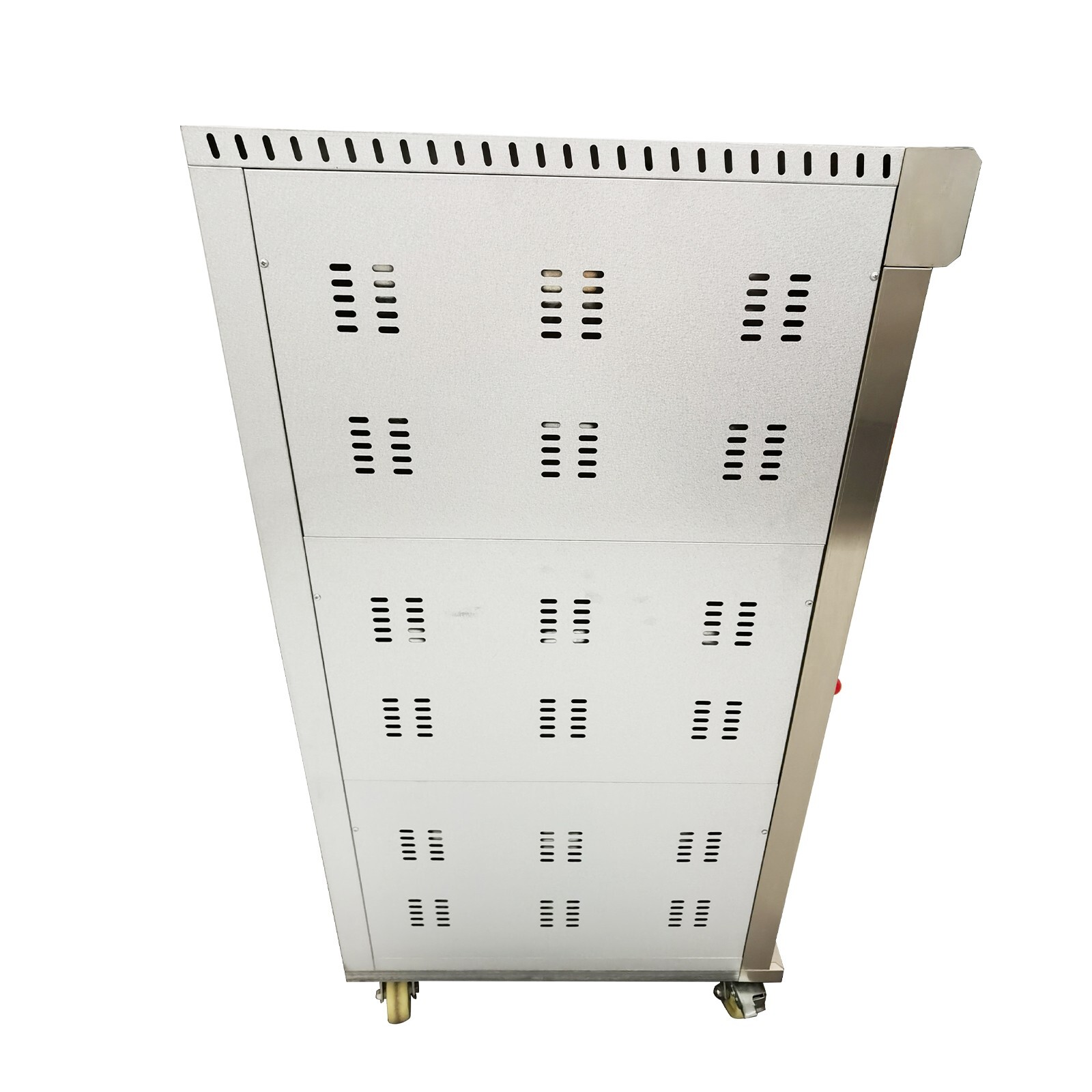 Commercial 110V Gas Heating 3-Layer 6-Dish Electric Pizza Oven with Caster 300W
