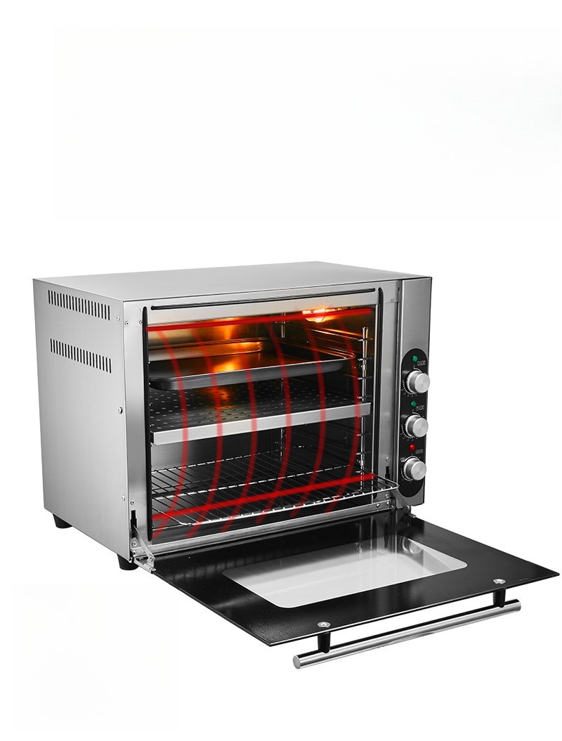 Large Capacity Stainless Steel Electric Oven Home Baking Double Flat Oven Oven
