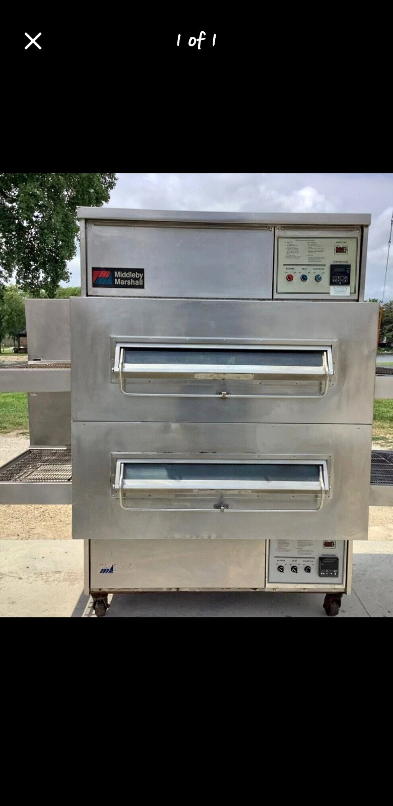 Middleby Marshall PS360 Double Stack Pizza Oven Natural Gas