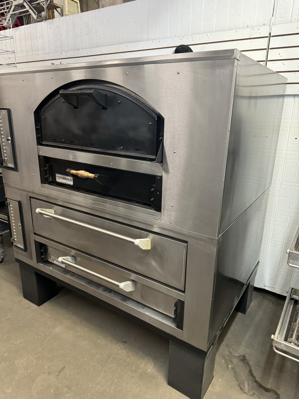 MARSAL DOUBLE DECK BRICK PIZZA OVEN – MB42 NATURAL GAS -GOOD BRICKS