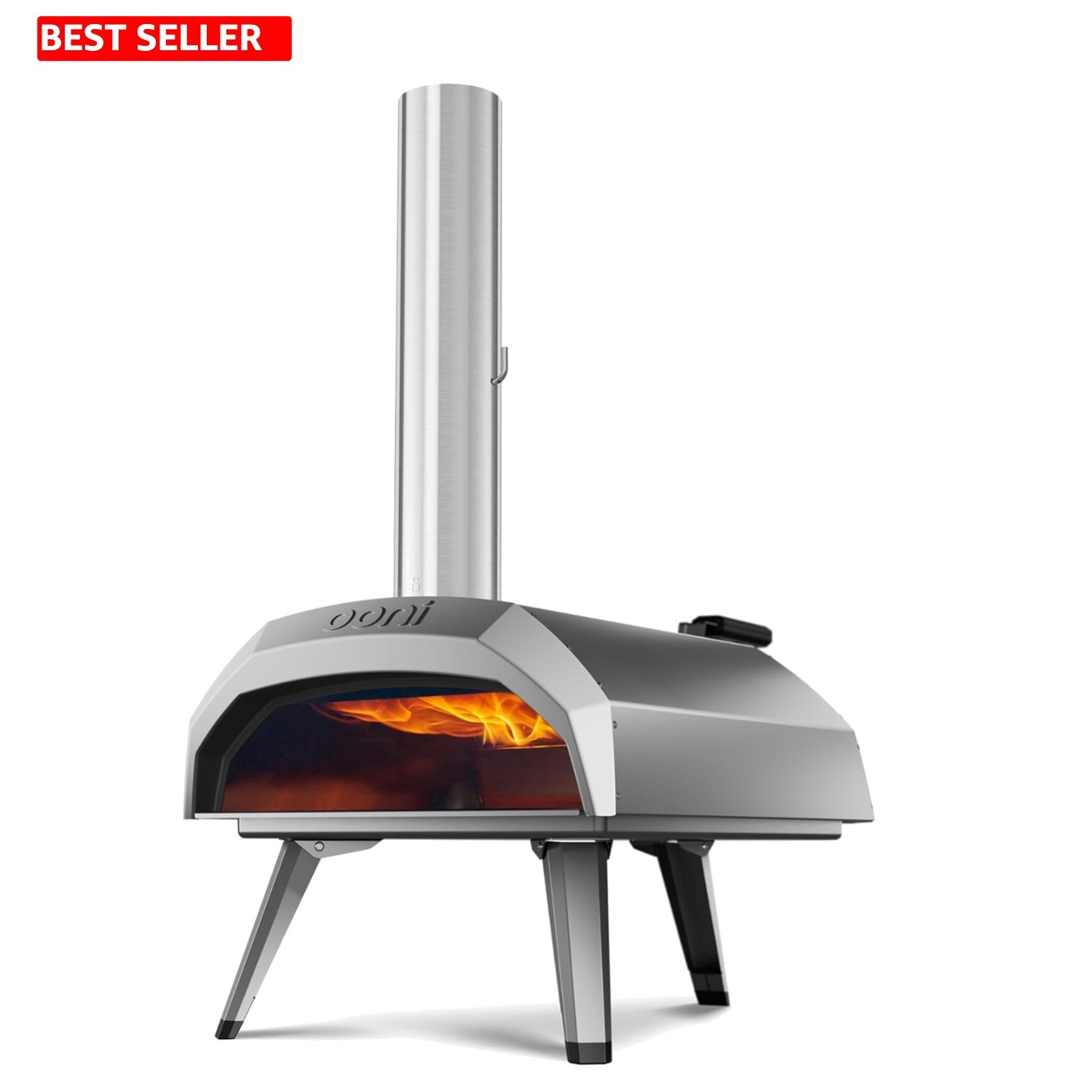 Gourmet Multi-fuel Outdoor Pizza Oven: Cooks 12-Inch Pizzas in Just 60 Seconds