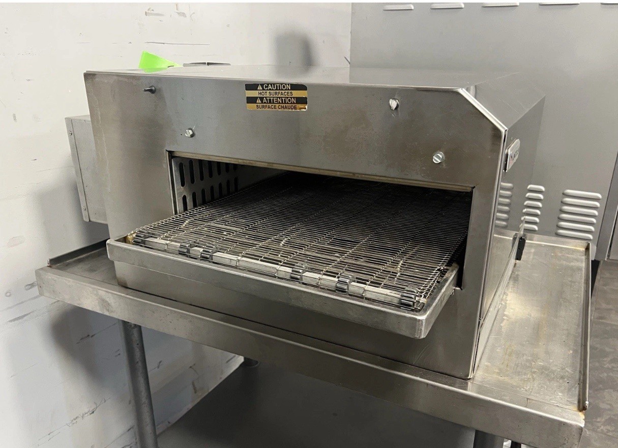 2020 LINCOLN IMPINGER 2502 16″ BELT WIDTH 240V PIZZA OVEN GREAT SHAPE!