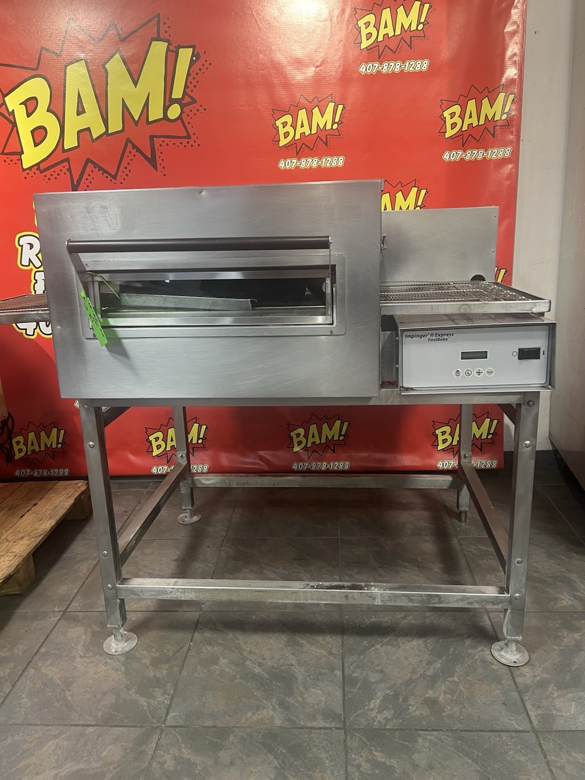 Lincoln 1116-000-U 56″ Gas Impinger Conveyor Oven – Natural Gas