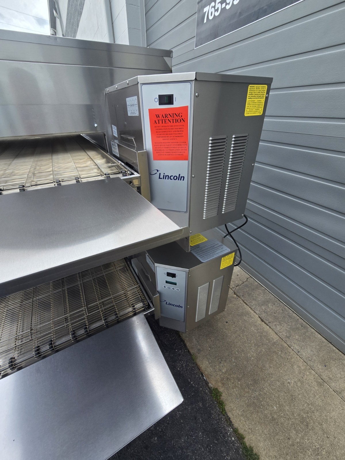 2022 NEW Lincoln Impinger 1450 Double Deck Gas Fired Conveyor Pizza Oven 32″