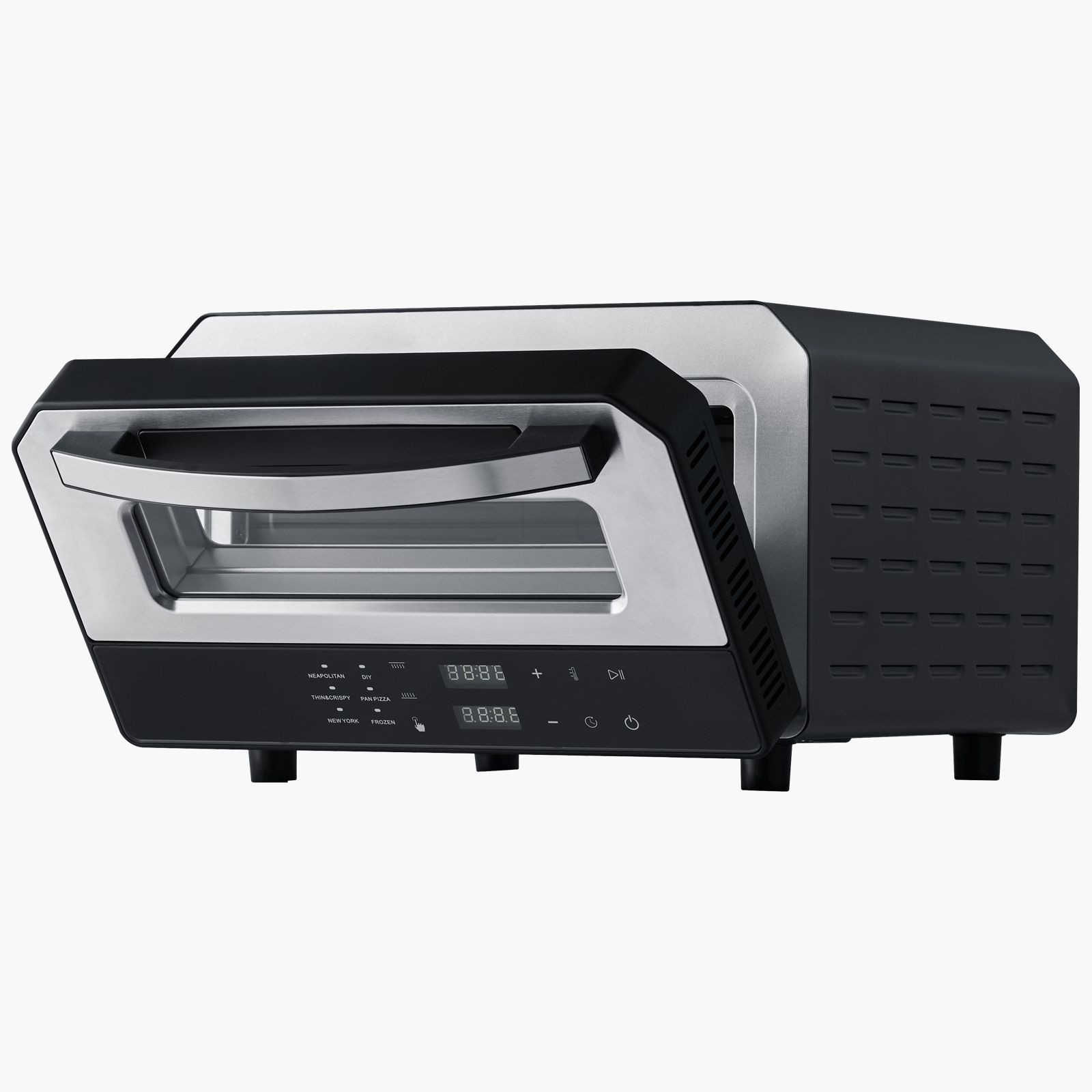 Electric Pizza Oven, 12 – Inch Countertop, 750°F, Touch Screen, 5 Presets