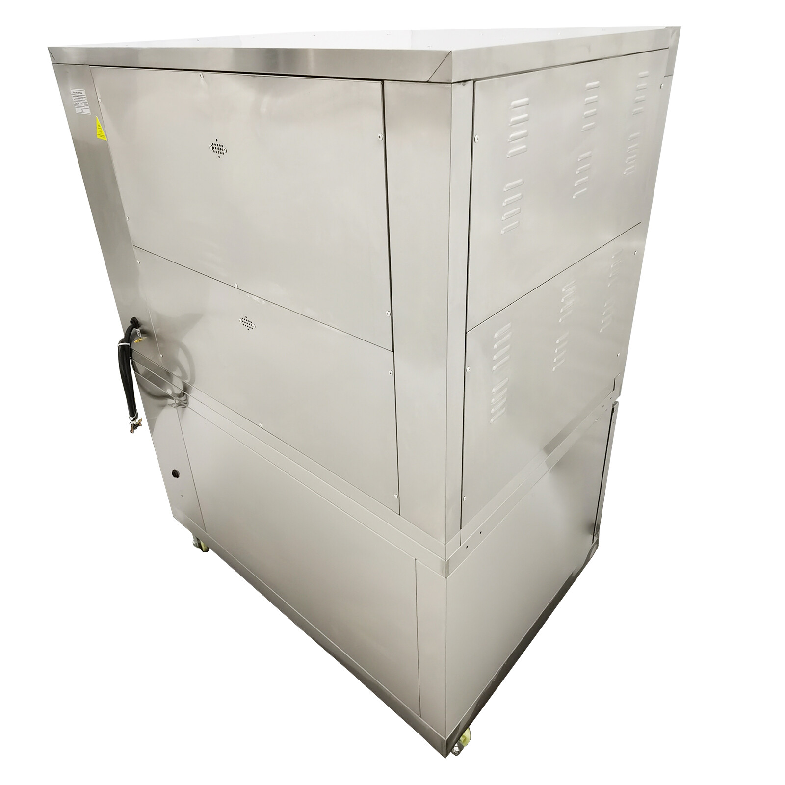 Commercial Electric Triple Pizza Oven wih Fermentation Tank & Bakewares 220V 3PH