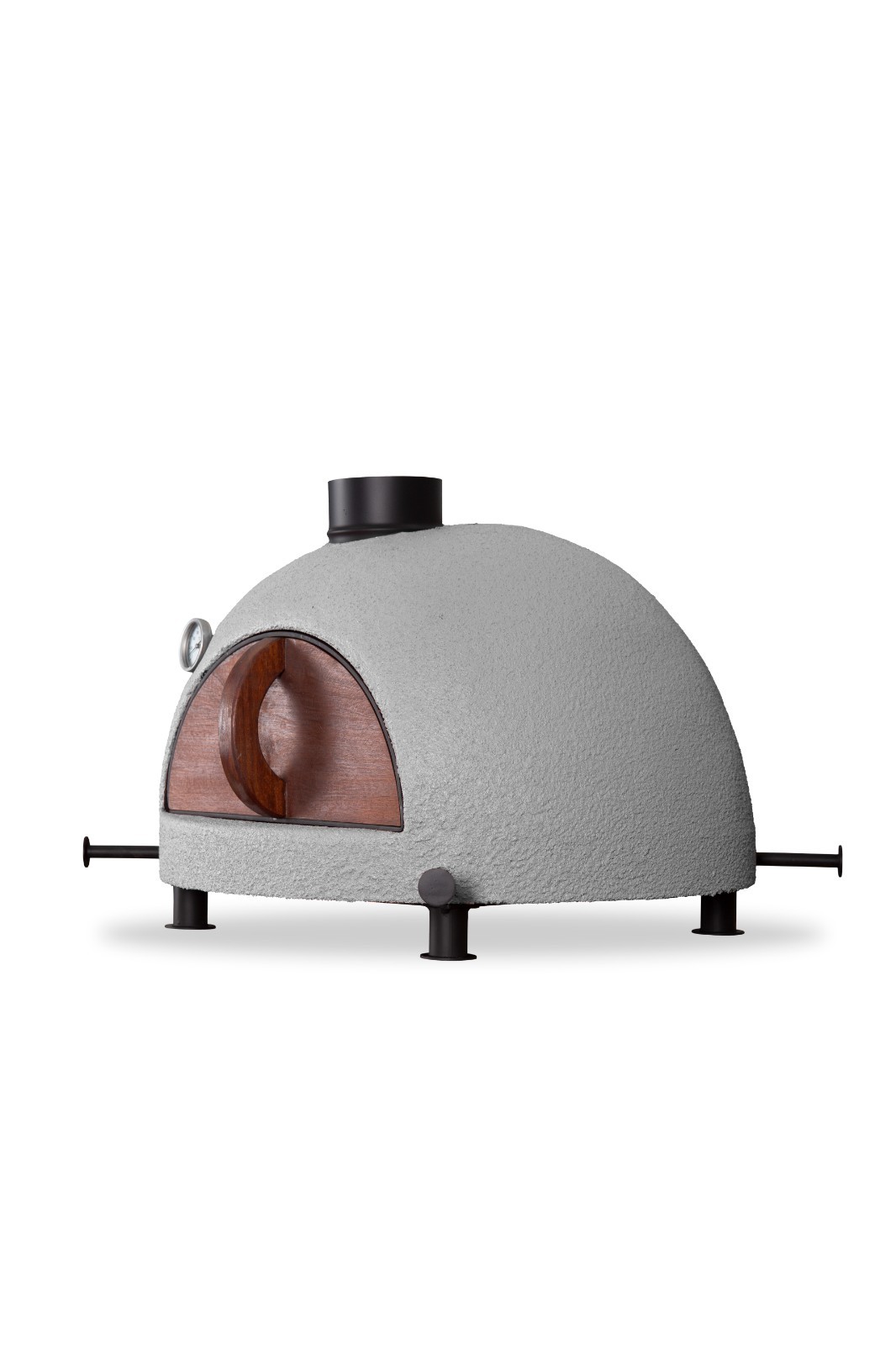 Clay Pizza Oven 28″ Wood Fired handmade in Portugal 220lbs Grey, Black or Red