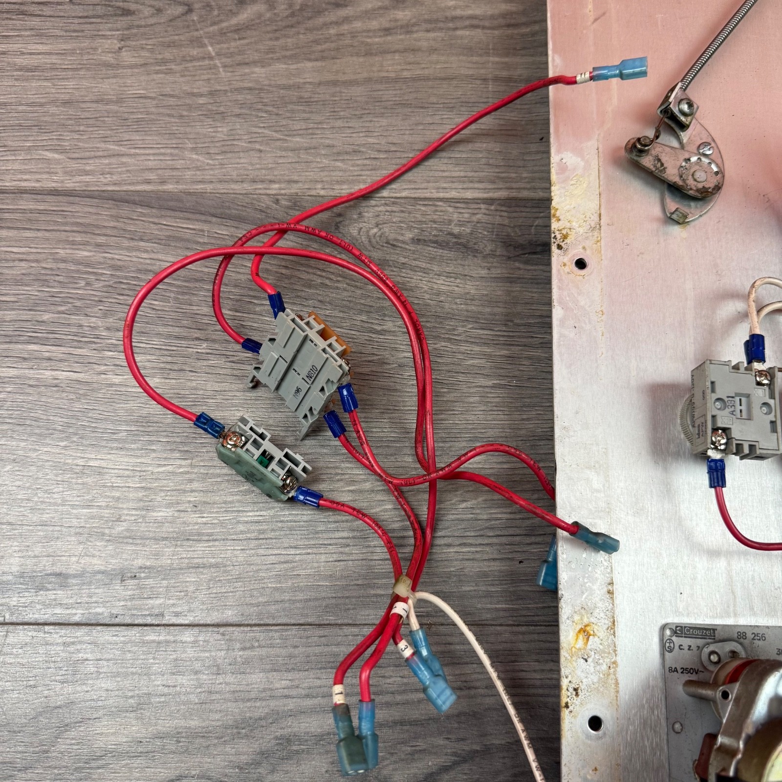 Bakers Aid Rotator Control Panel – Power Switch | Thermometer Temp