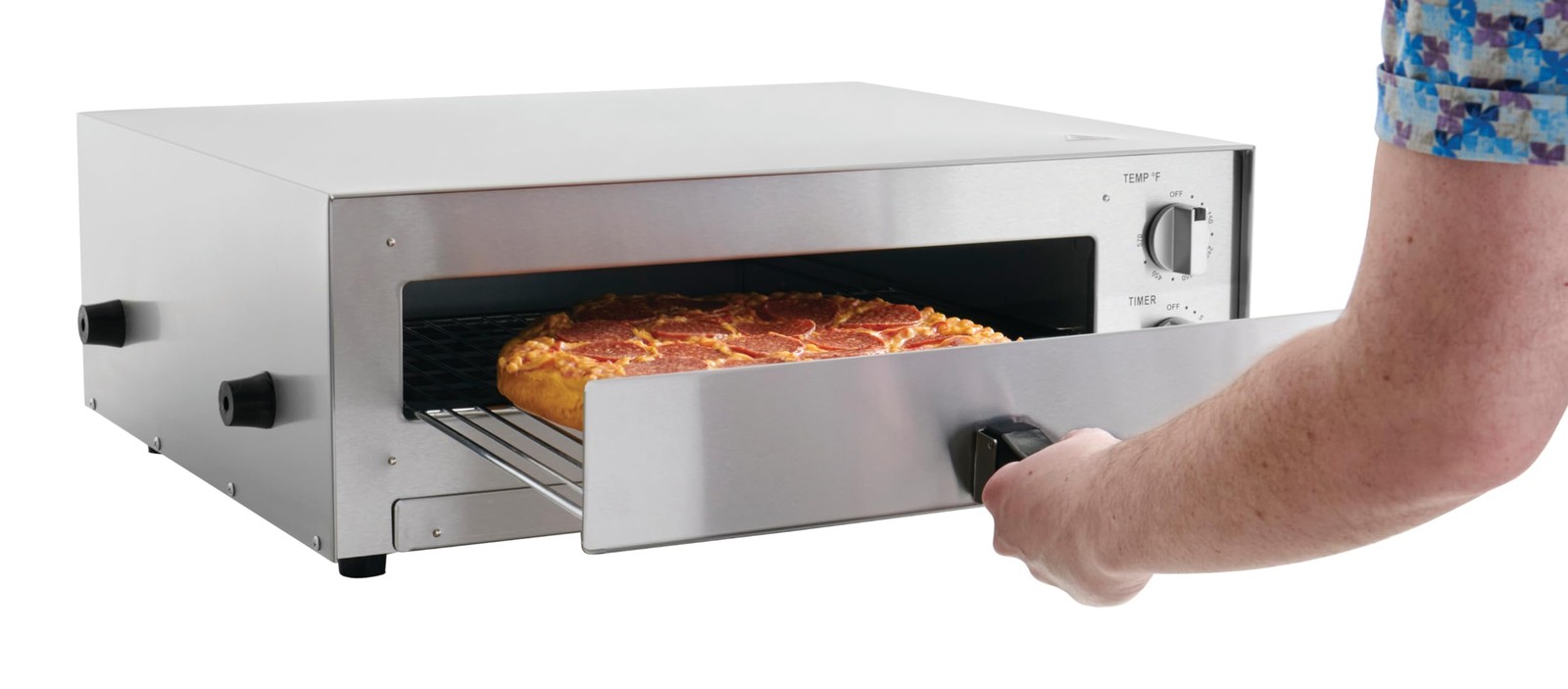 Kratos 29M-036 16″ Pizza/Snack Oven, Solid Door
