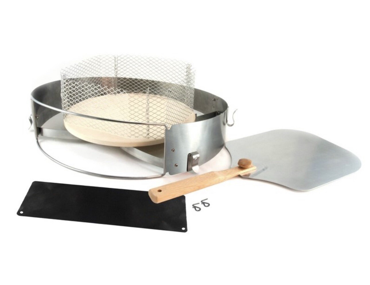 Pizzacraft PC7001 PizzaQue Deluxe Outdoor Pizza Oven Kettle Grill Conversion Kit