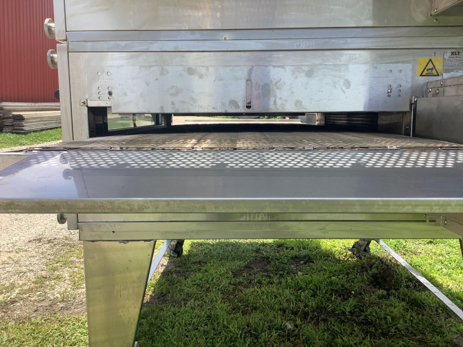 Pizza Oven Conveyor 2018 XLT 3255 Double Stack with hood Nat Gas Tested