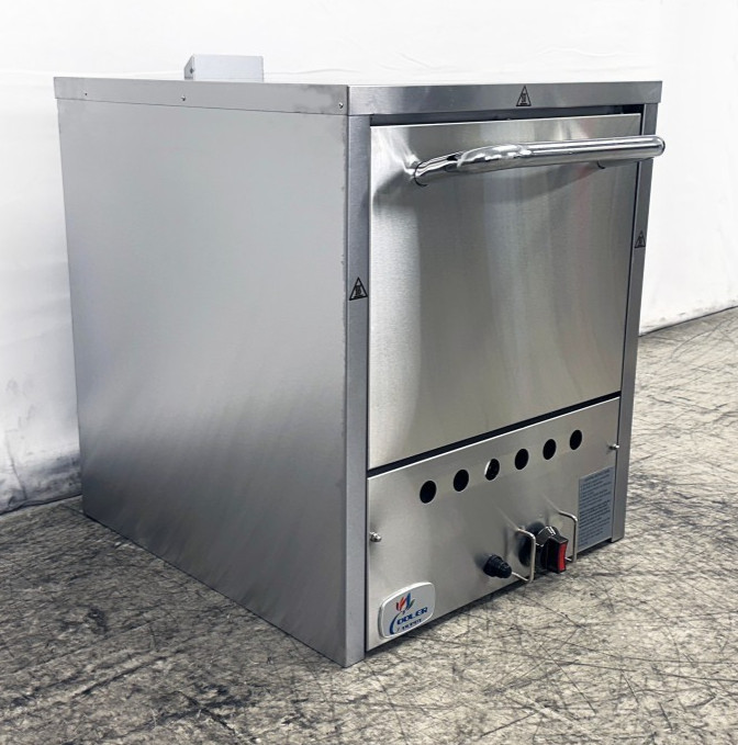 24″ Commercial Stone Base Pizza Oven Bakery Pizzeria Cooker Wings NSF SS NAT GAS