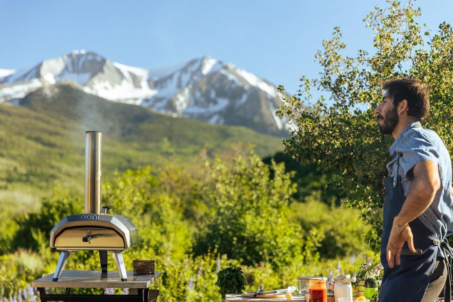 Lightweight Karu 12 Wood & Gas Pizza Oven – Ready in 15 Mins, Great Flavor