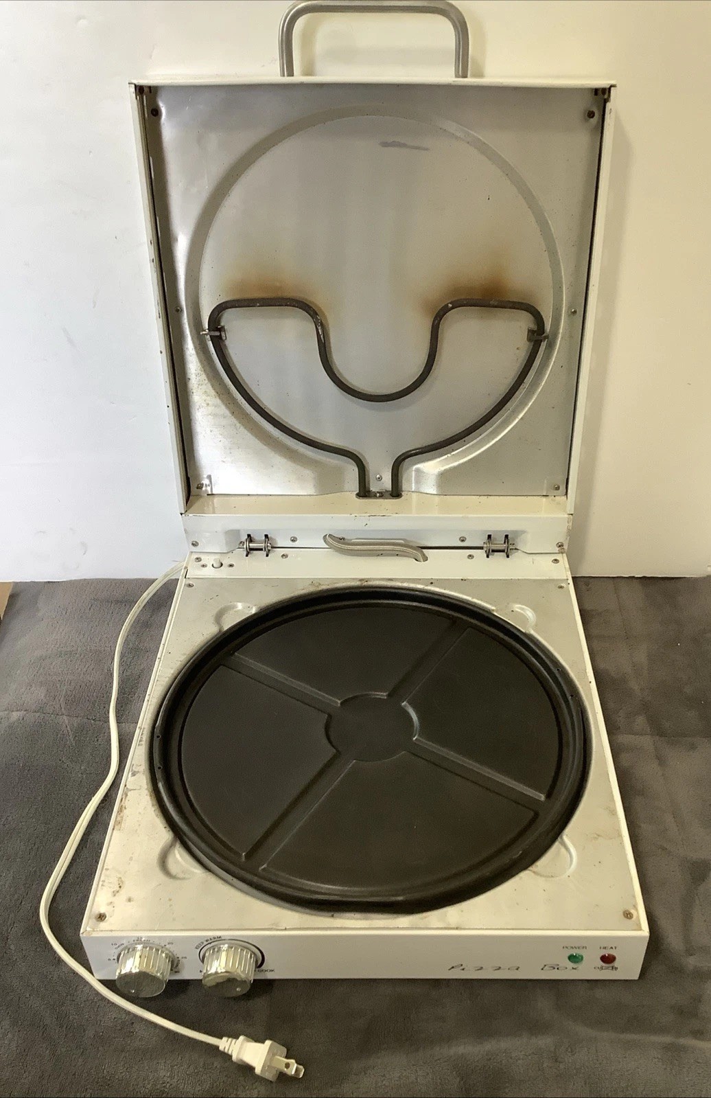 Cuizen Pizza Box Countertop Pizza Oven w/ 12″ Rotating Pan PIZ-4012 – Tested