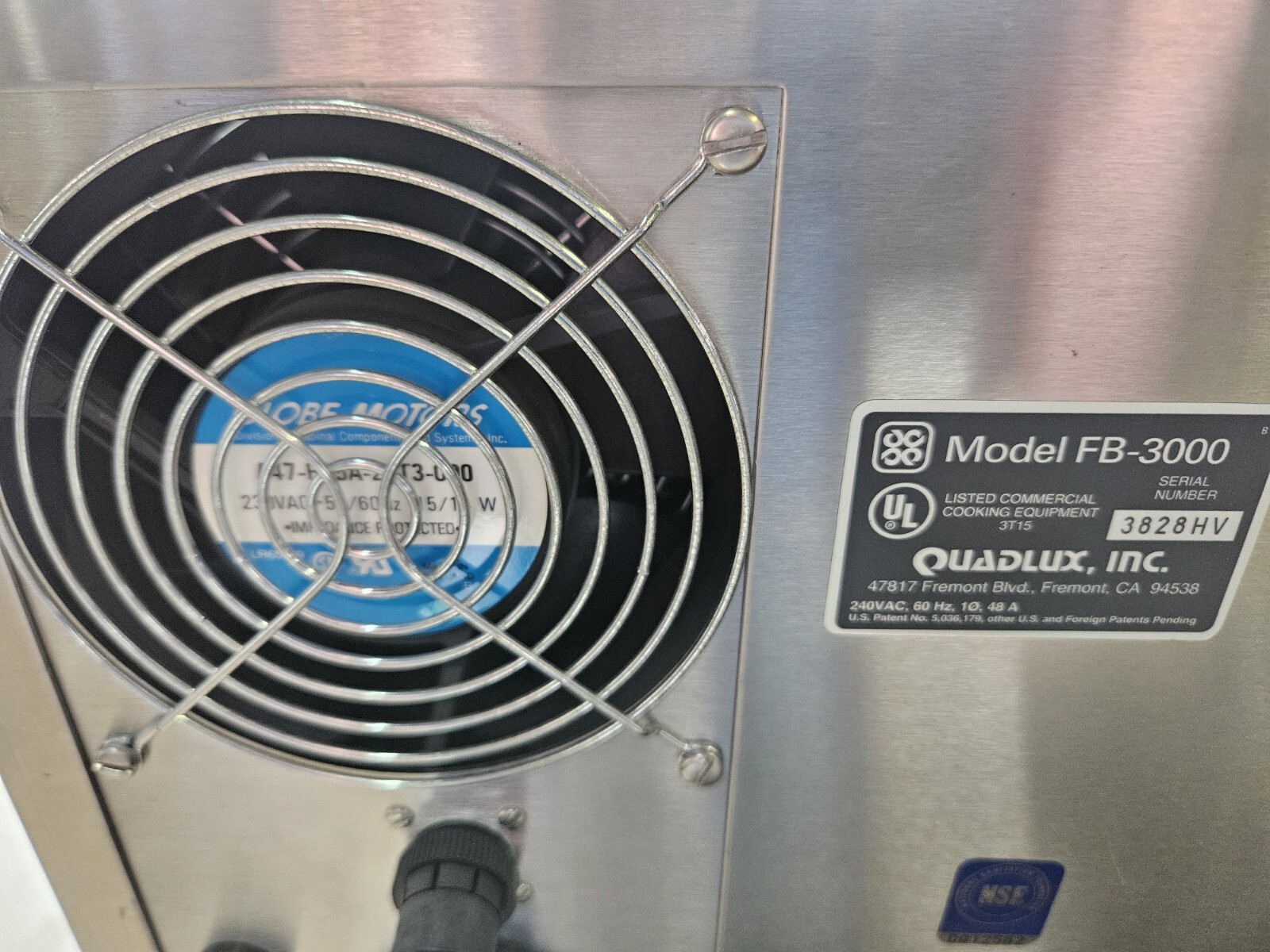 Quadlux Oven Fast Bake 3000