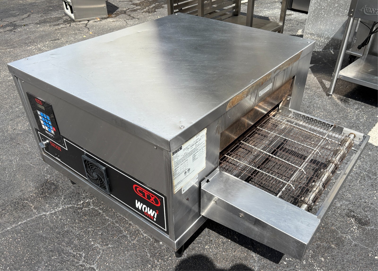 Middleby Marshall CTX DZ33I Electric Conveyor Oven 208 V