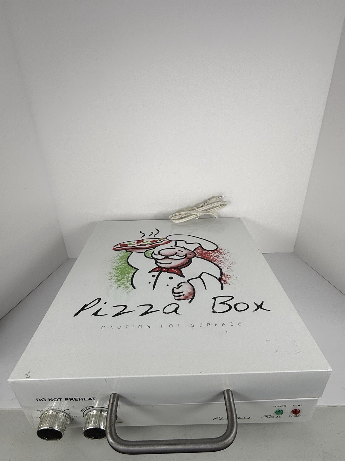 Cuizen Pizza Box Countertop Pizza Oven with 12″ Rotating Pan PIZ-4012