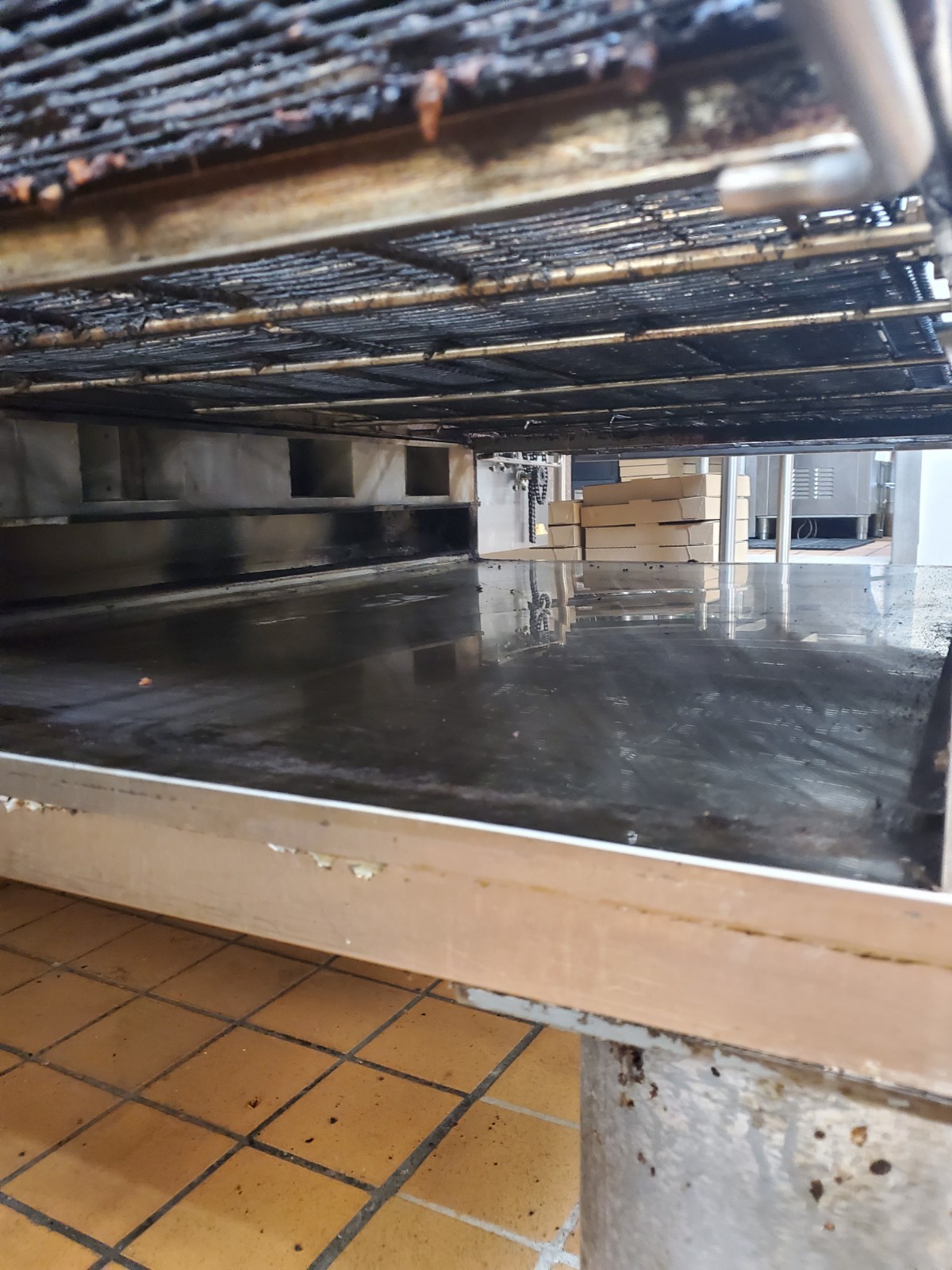 Middleby Marshall PS360 Doublestack Gas Pizza Oven Conveyor Belt