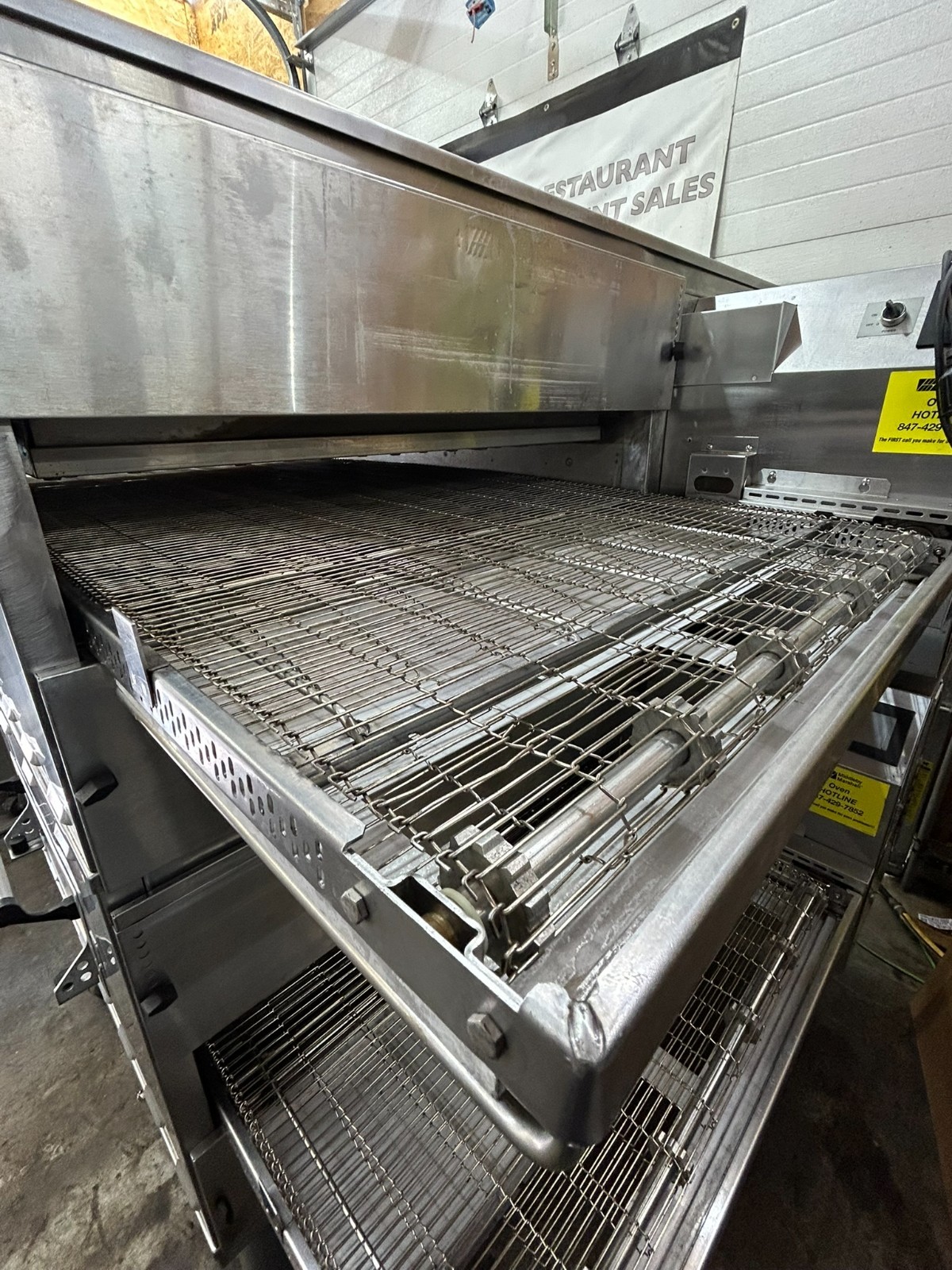 Middleby Marshall PS840G Double Stack Conveyor Oven 120,000 BTU Refurbished