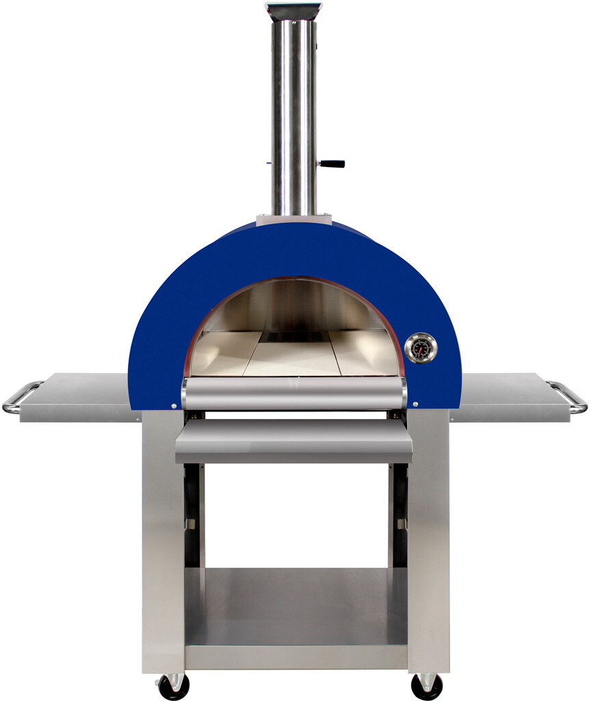 Outdoor Stainless Steel Artisan Wood-Fired Charcoal Pizza Bread Oven BBQ Grill