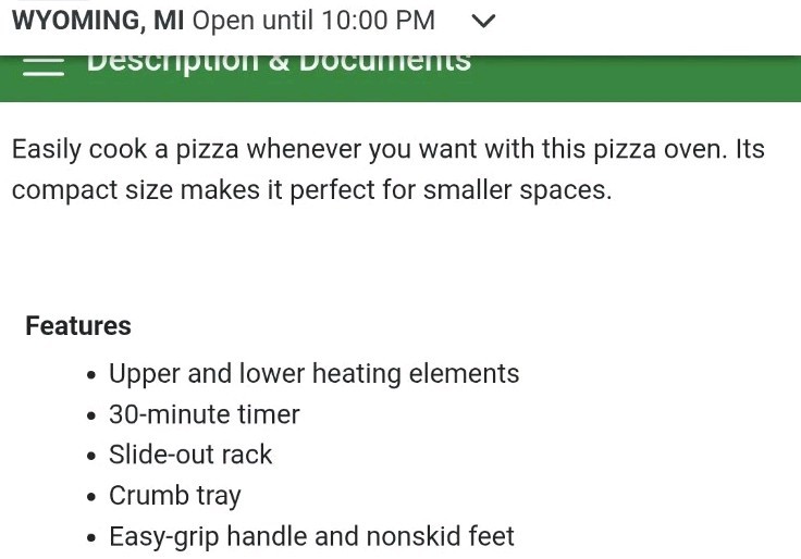 Professional Electric Pizza Oven for Home & Commercial Use – 12-Inch Capacity