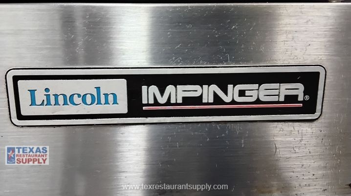 Lincoln Impinger 1116 Gas Double Stack Conveyor Pizza Oven