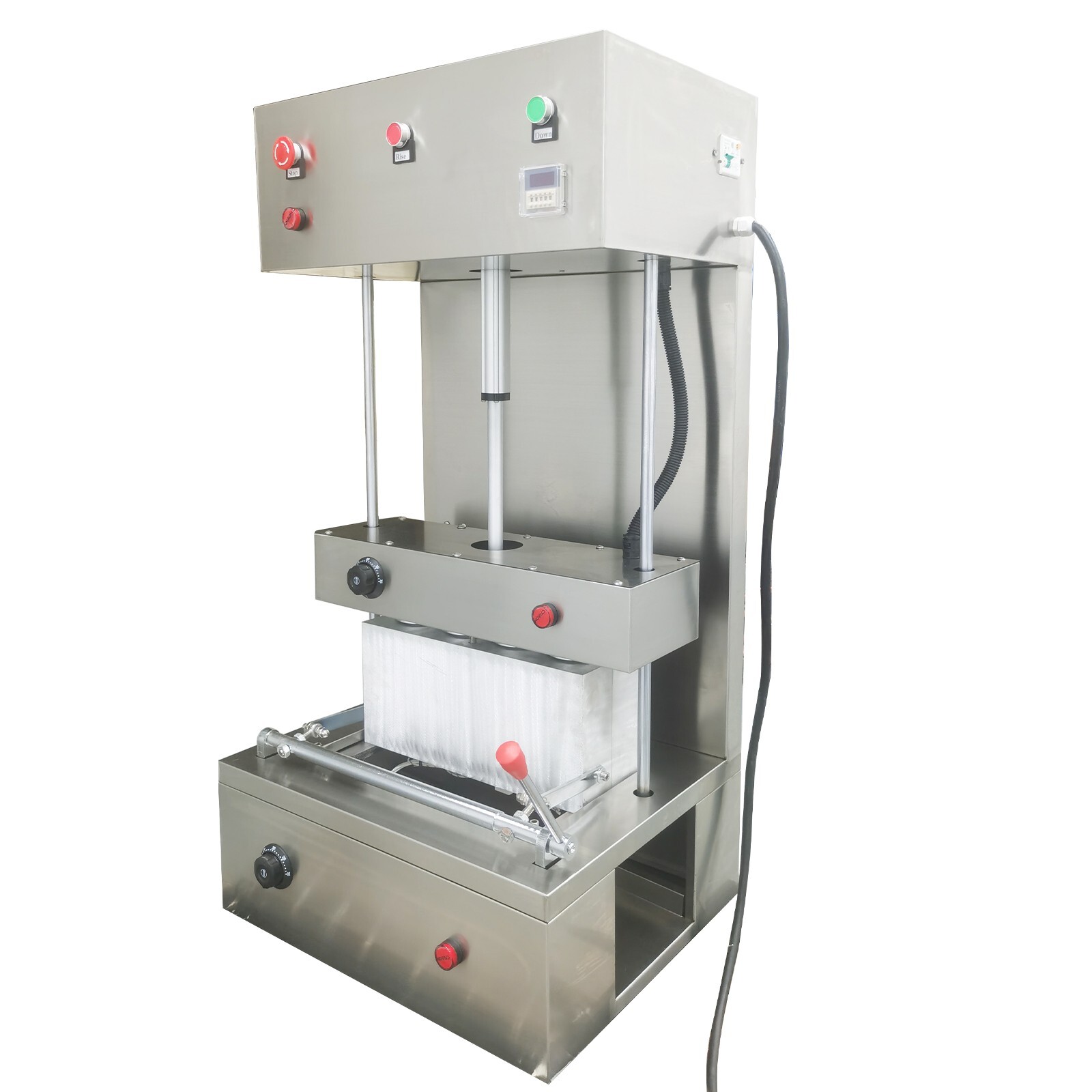 Electric Pizza Cone Forming Making Maker Machine Ice Cream Cone Machine 4 Heads