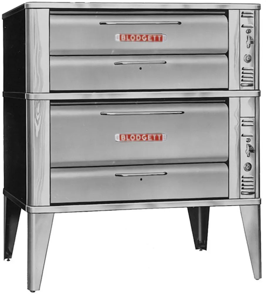 Blodgett 961 DOUBLE 42″ Wide Double Deck Baking Oven w/ Counter Balanced Doors