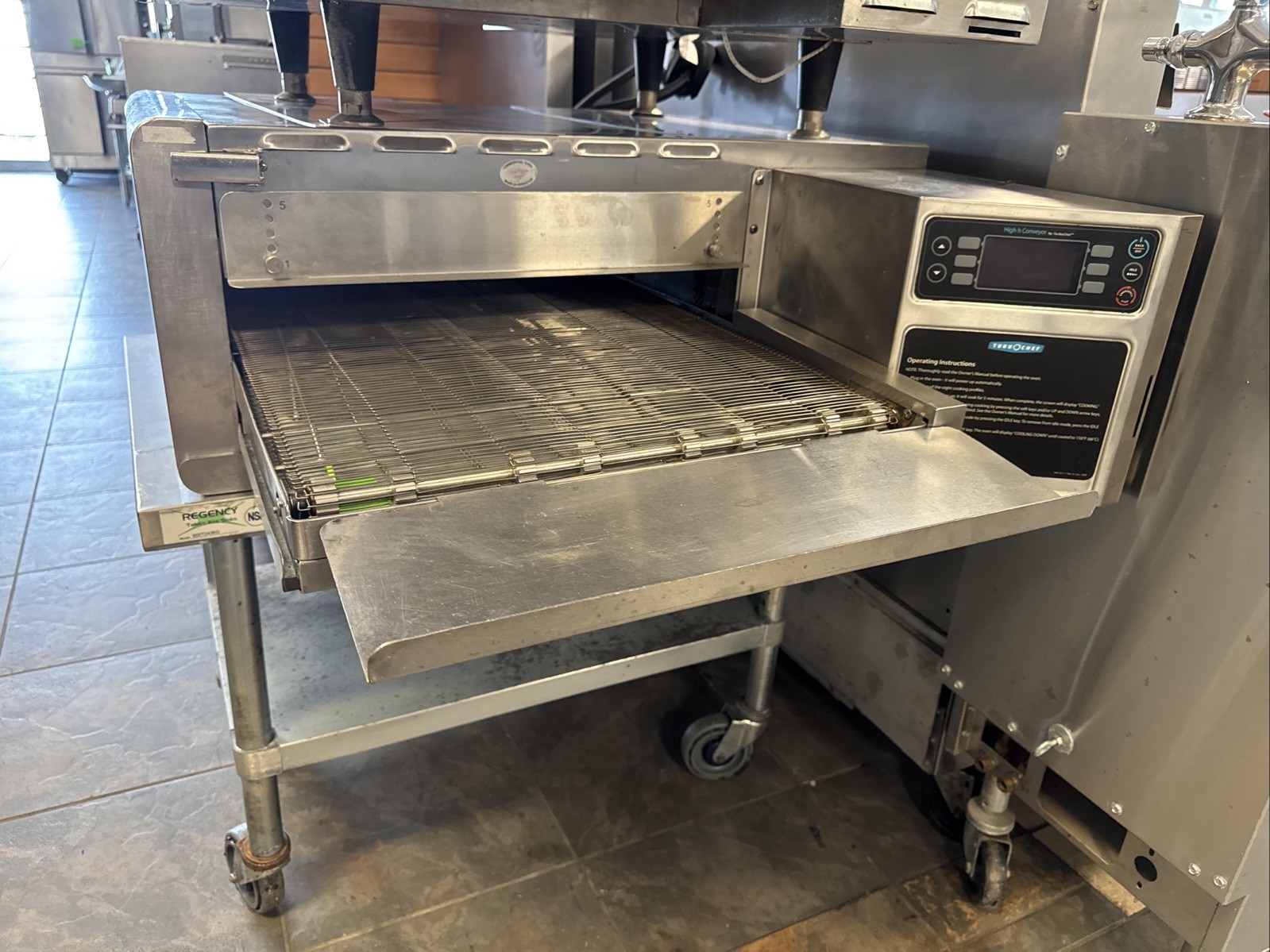 TurboChef HHC2020 48″ -20” Conveyor Electric Countertop Conveyor Oven – 208v/3ph