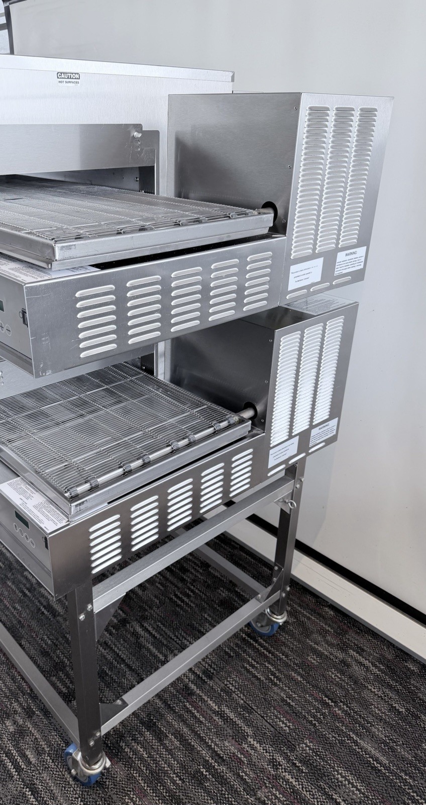 Lincoln Impinger 1116 Gas Double Stack Conveyor Pizza Ovens – THESE ARE THE ONES