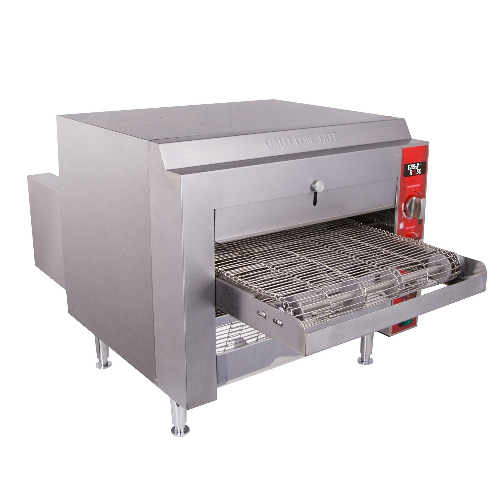 Easyrose Countertop Pizza Conveyor Oven with 14″ Belt 3600W 240V 6-20P Plug