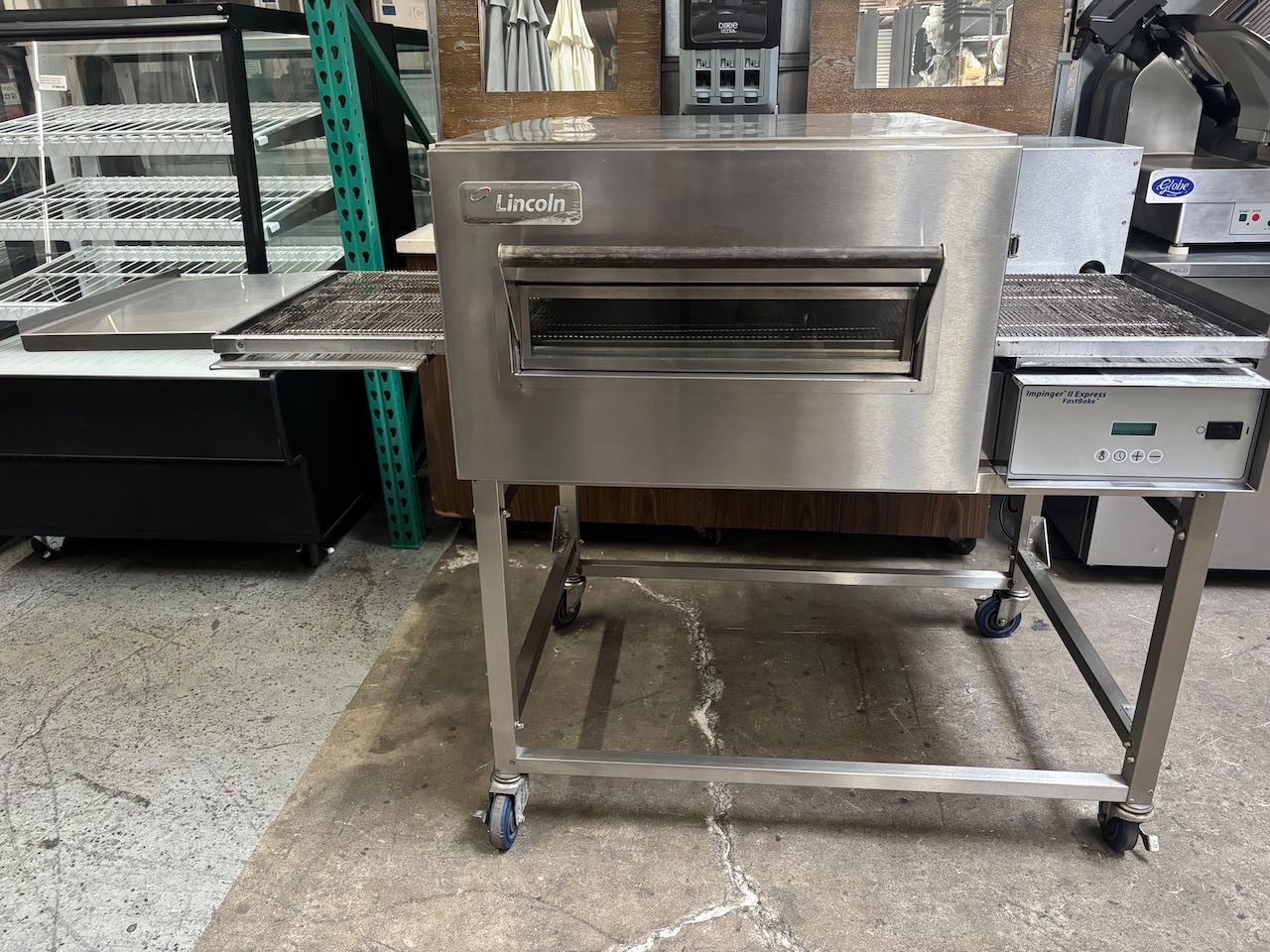 Lincoln Impinger II Express 1116 Fast Bake Nat Gas Pizza Conveyor Belt Oven NSF