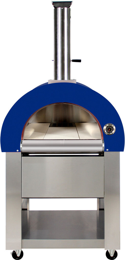 Outdoor Stainless Steel Artisan Wood-Fired Charcoal Pizza Bread Oven BBQ Grill