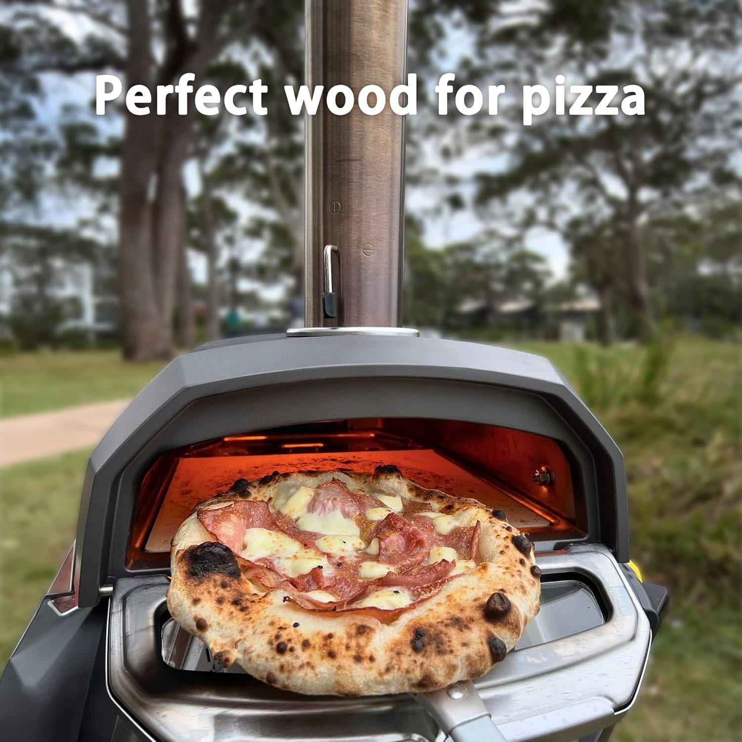 Oak Cooking Wood 15lb Box 6 Inch Logs Clean Burning for Grilling