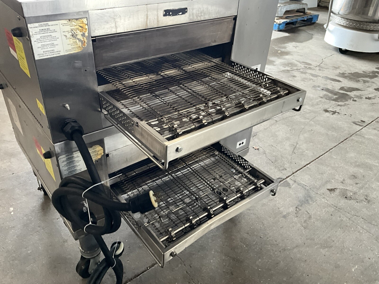 2023 CTX Middleby Marshall DZ33T Infrared Radiant conveyor pizza double oven A