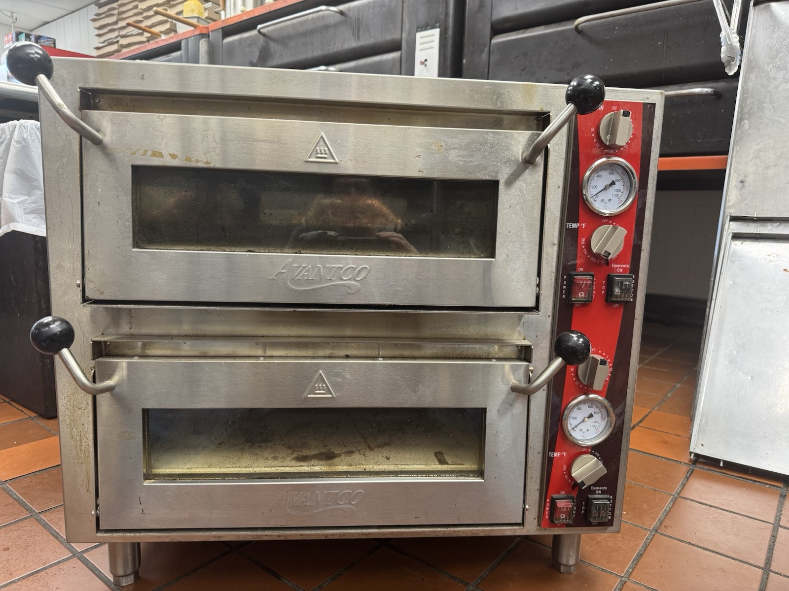 Advanco Double Decker Counter Top Pizza Oven
