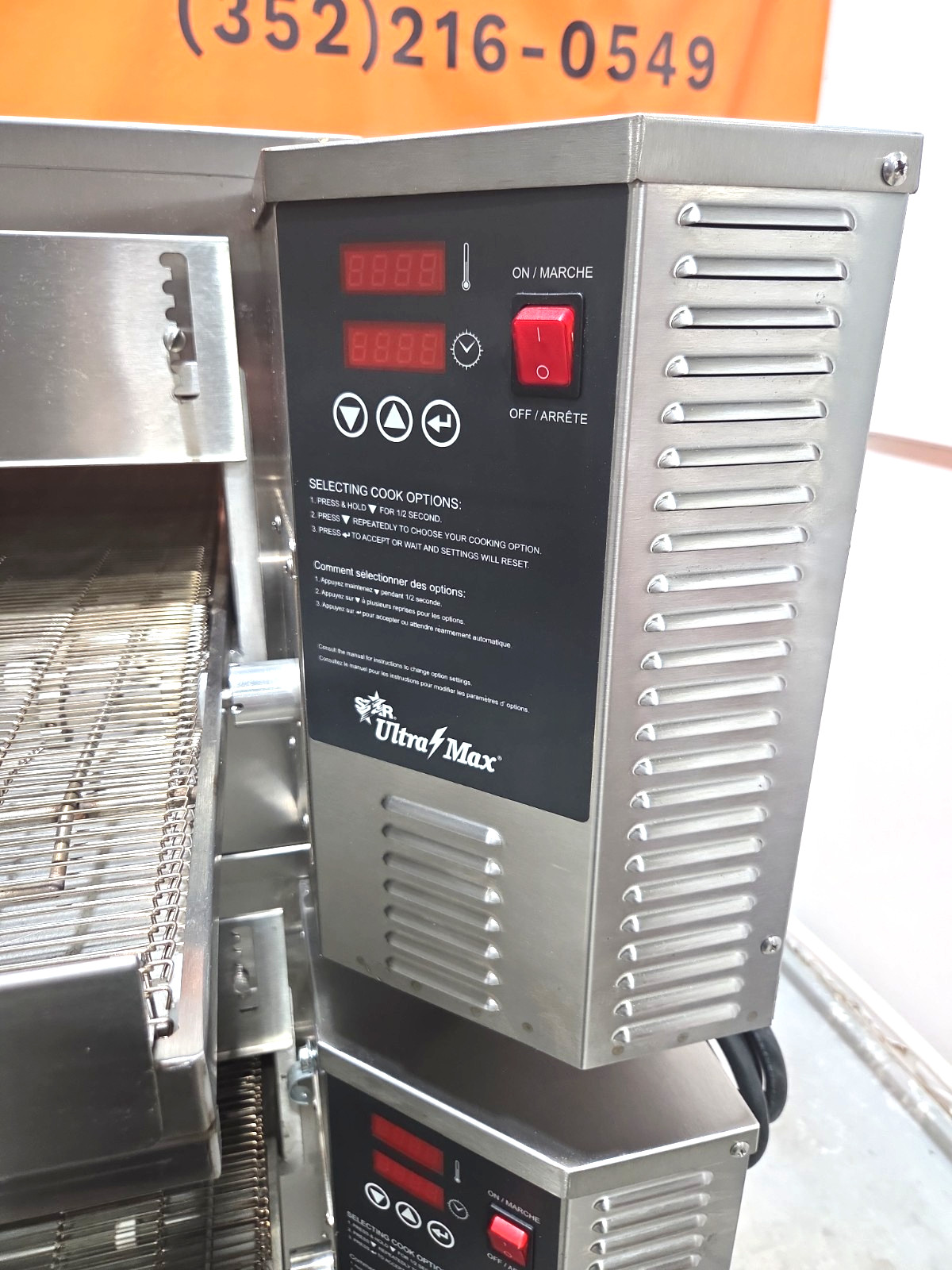 2022 Star 50″ Electric Conveyor Oven UM1850A UltraMax Double Stack – Watch Video